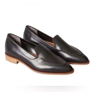 Everlane - The Modern Loafer Black Italian Leather Shoes Sz 7.5